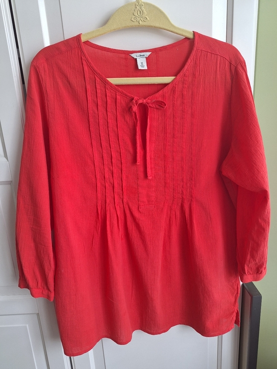 L.L. Bean Tops - L.L. Bean Cotton Gauze Blouse